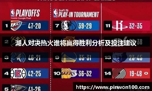 湖人对决热火谁将赢得胜利分析及投注建议